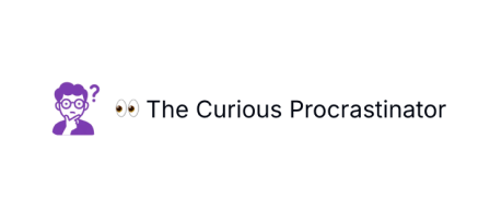the curious procrastinator Logo